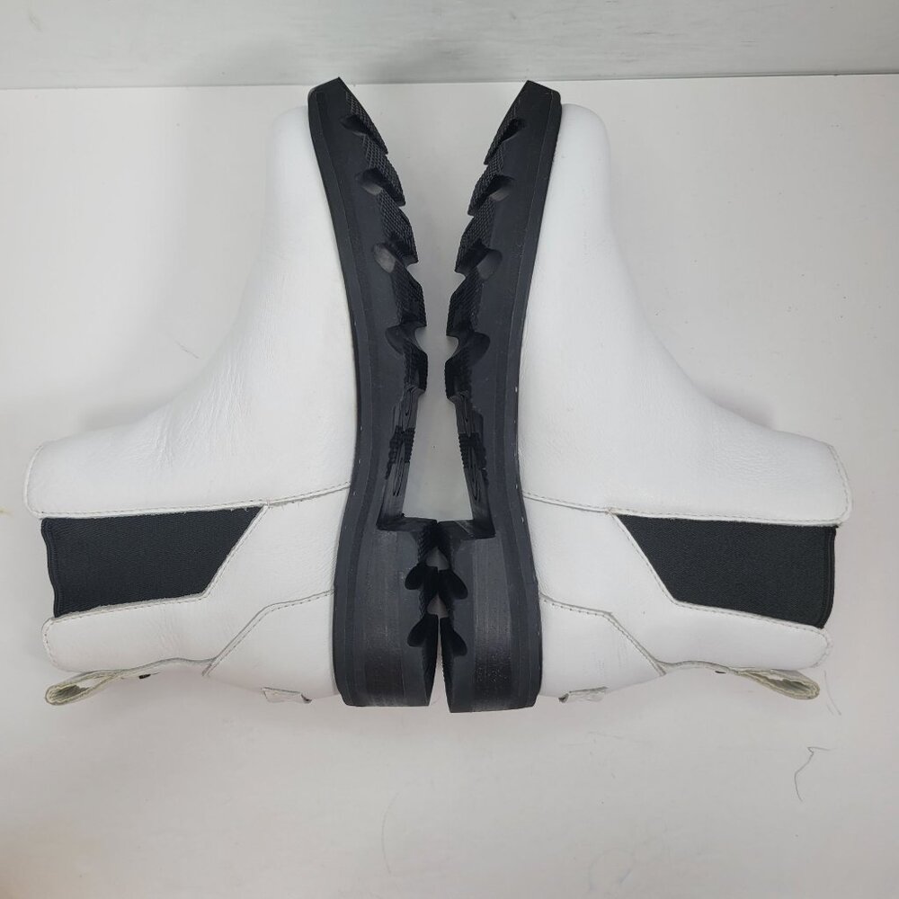 Sorel Women's Lennox White Leather Chelsea Ankle Boot US Size 6 - Picture 6 of 10